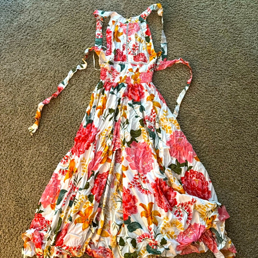Abel the Label dress with slit in front